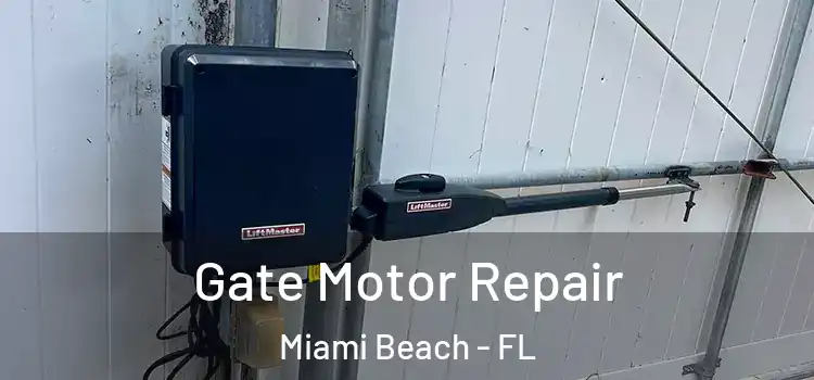 Gate Motor Repair Miami Beach - FL