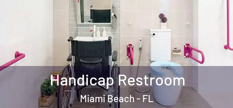 Handicap Restroom Miami Beach - FL